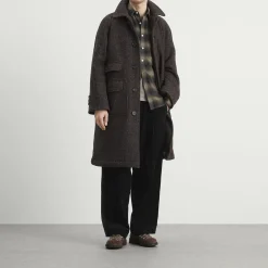 Drake's x Nanga Raglan Overcoat