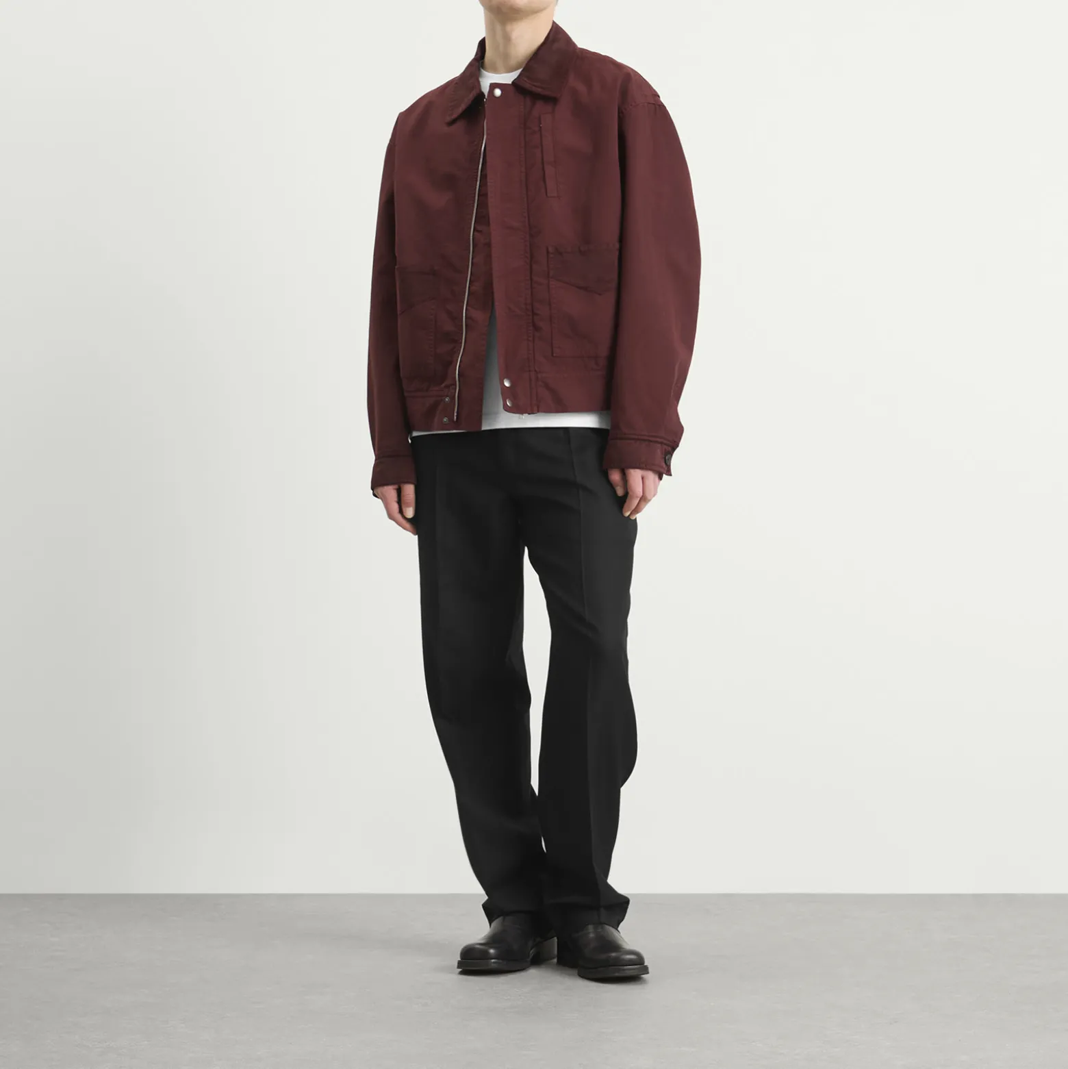 Dries Van Noten Overdyed Cotton Bomber