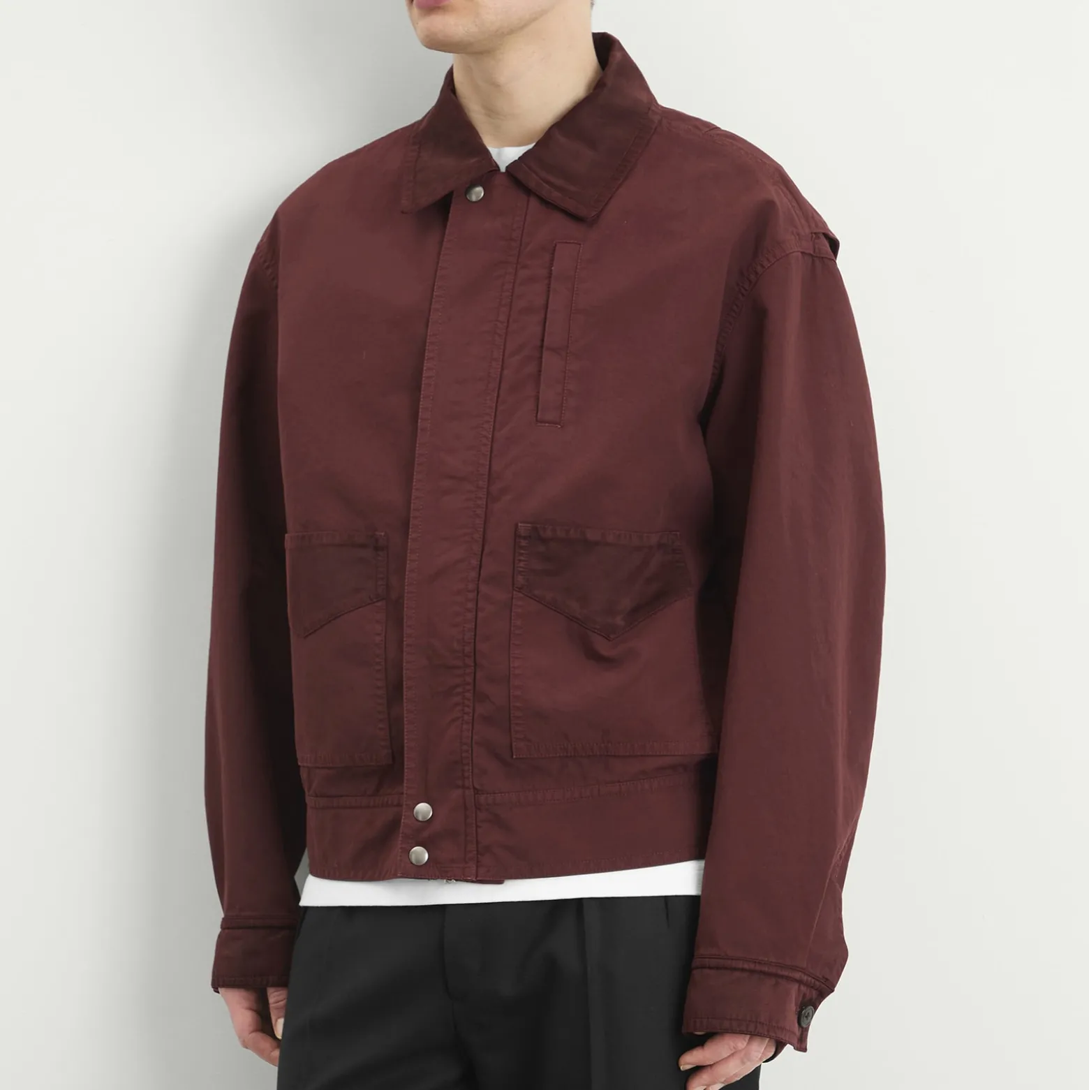 Dries Van Noten Overdyed Cotton Bomber