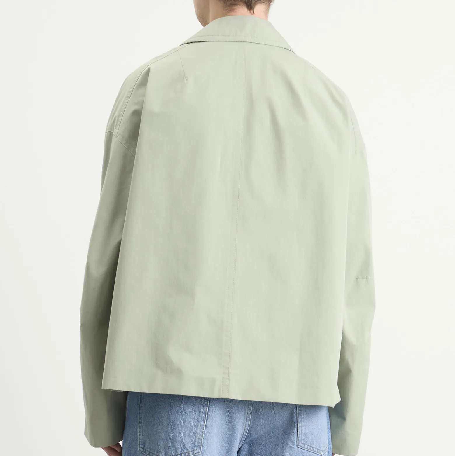 Dries Van Noten Washed Heavyweight Cotton Jacket