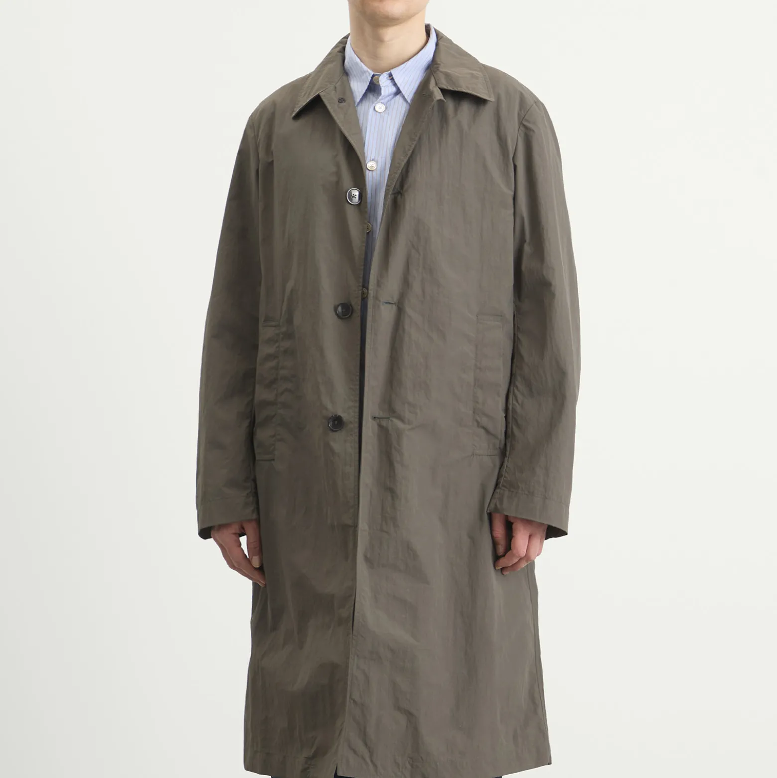 Dries Van Noten Washed Water Repellent Trench