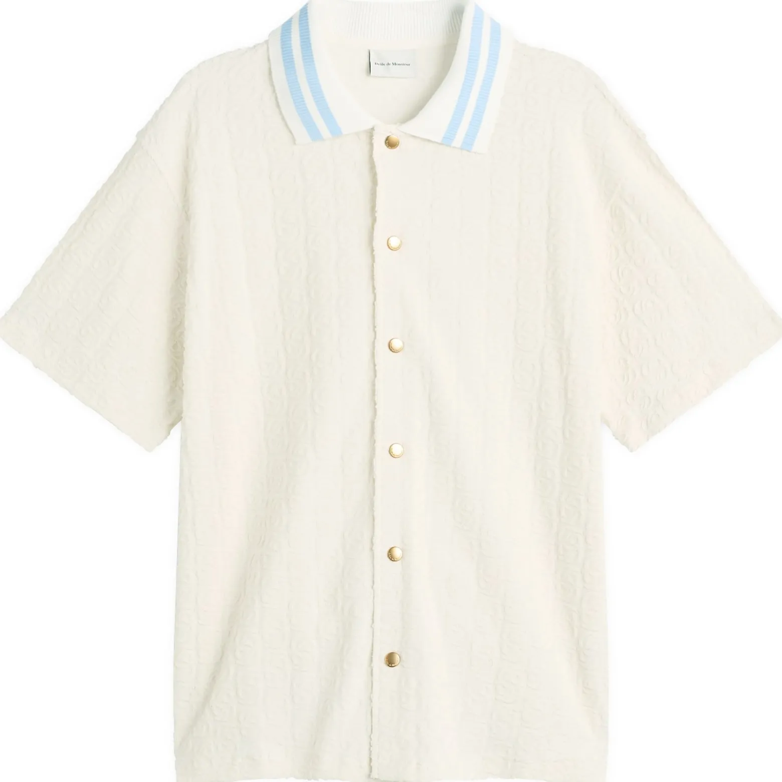 Drôle de Monsieur Monogramme Towelling Shirt