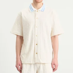 Drôle de Monsieur Monogramme Towelling Shirt