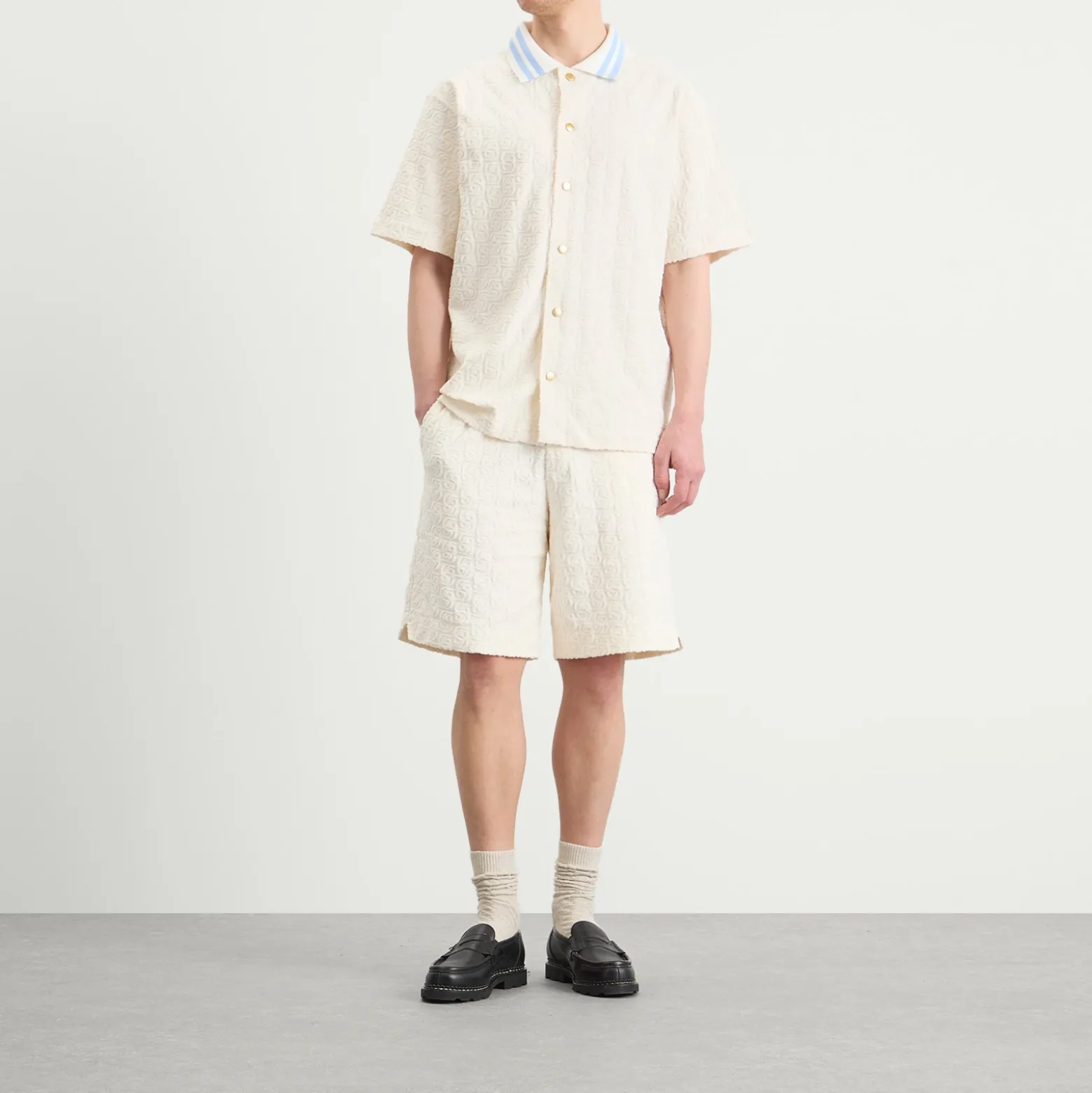 Drôle de Monsieur Monogramme Towelling Shirt