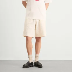 Drôle de Monsieur Monogramme Towelling Shorts