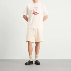 Drôle de Monsieur Monogramme Towelling Shorts