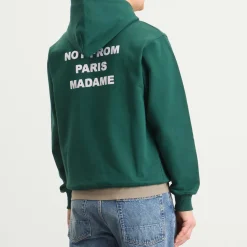 Drôle de Monsieur Not From Paris Madame Slogan Hoodie