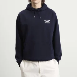 Drôle de Monsieur Not From Paris Madame Slogan Hoodie