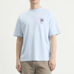 Drôle de Monsieur Rose Slogan T-Shirt