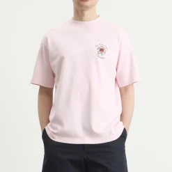 Drôle de Monsieur Rose Slogan T-Shirt
