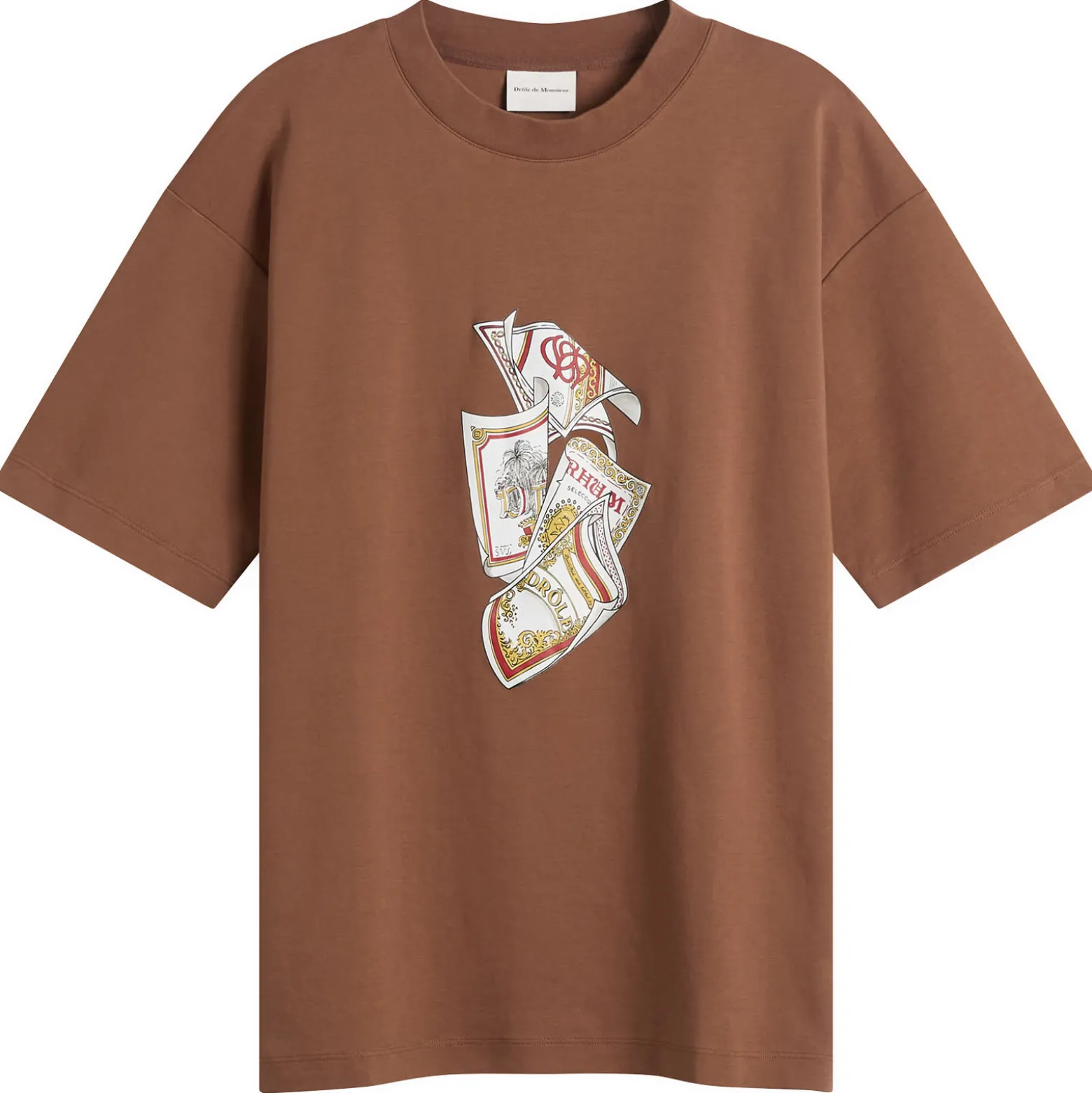 Drôle de Monsieur Rum Labels T-Shirt