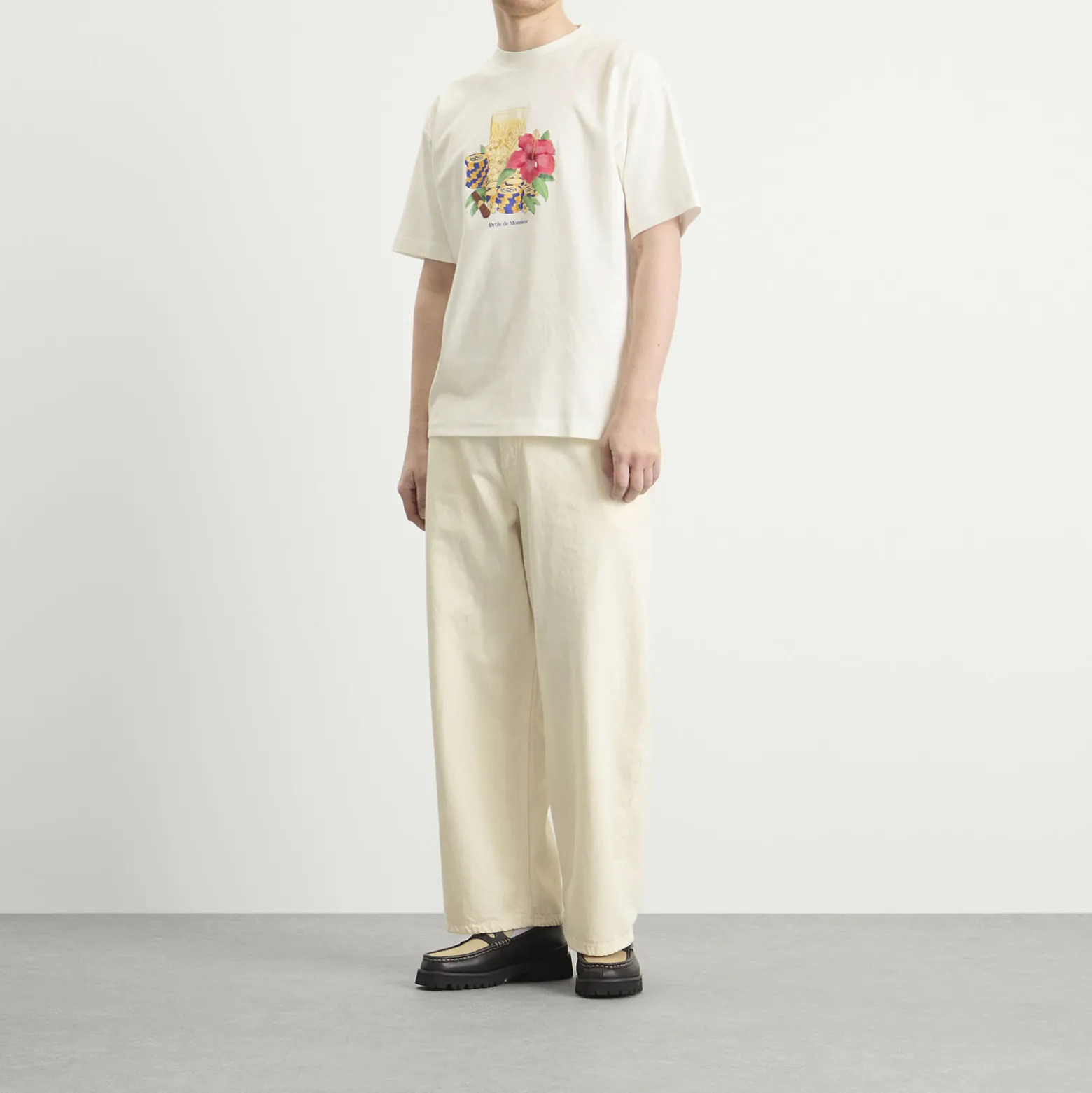 Drôle de Monsieur T-shirt Hibiscus Club