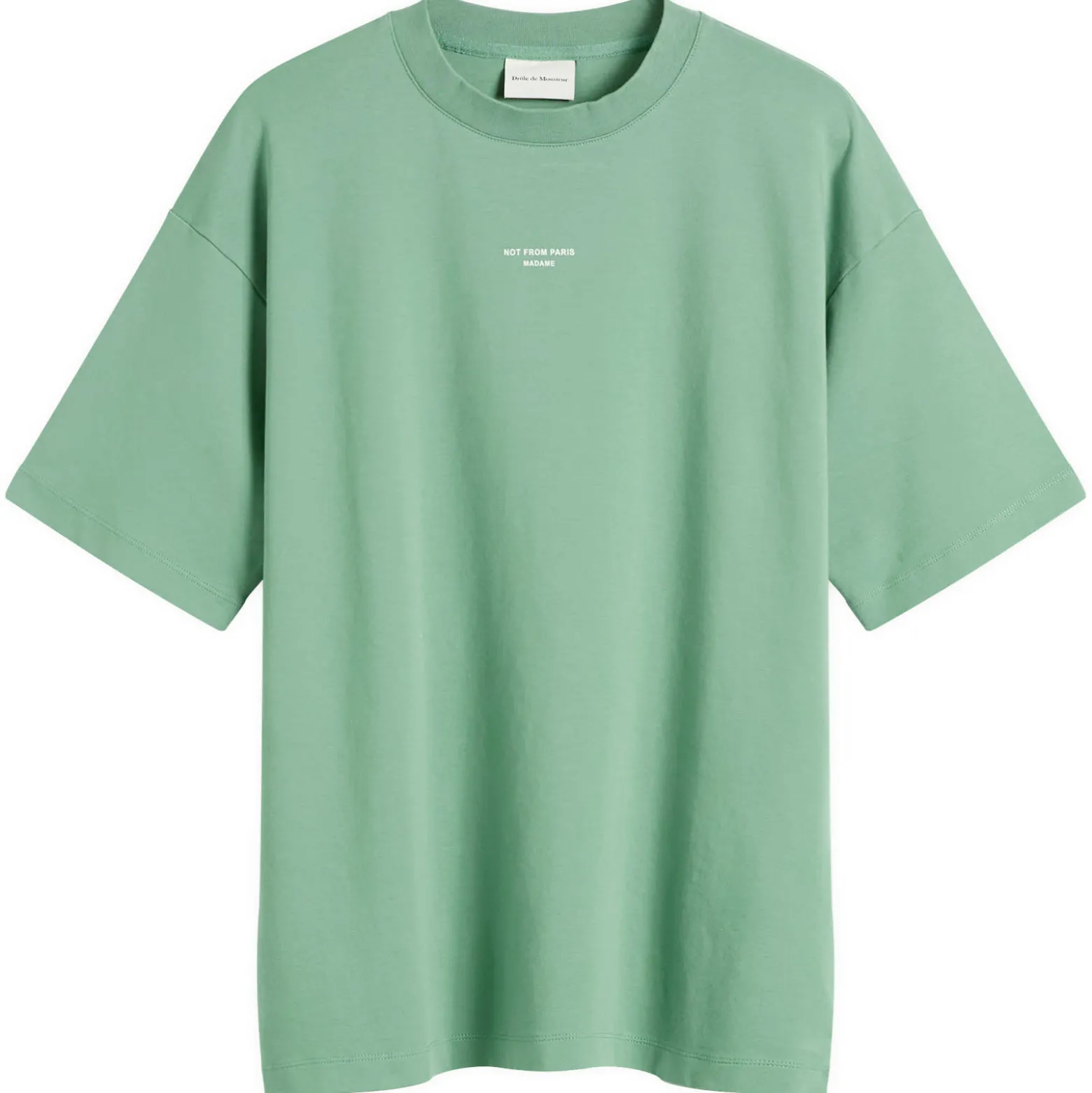 Drole De Monsieur Classic Slogan T-Shirt