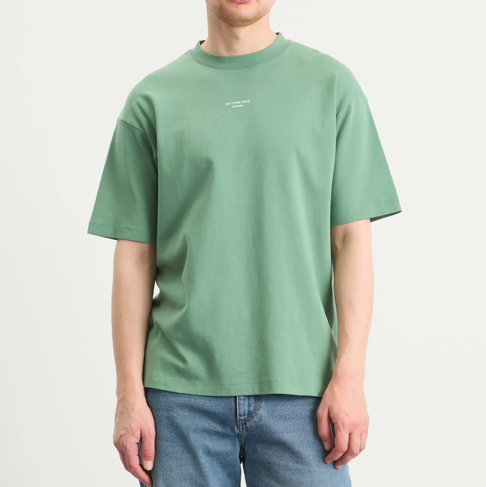 Drole De Monsieur Classic Slogan T-Shirt