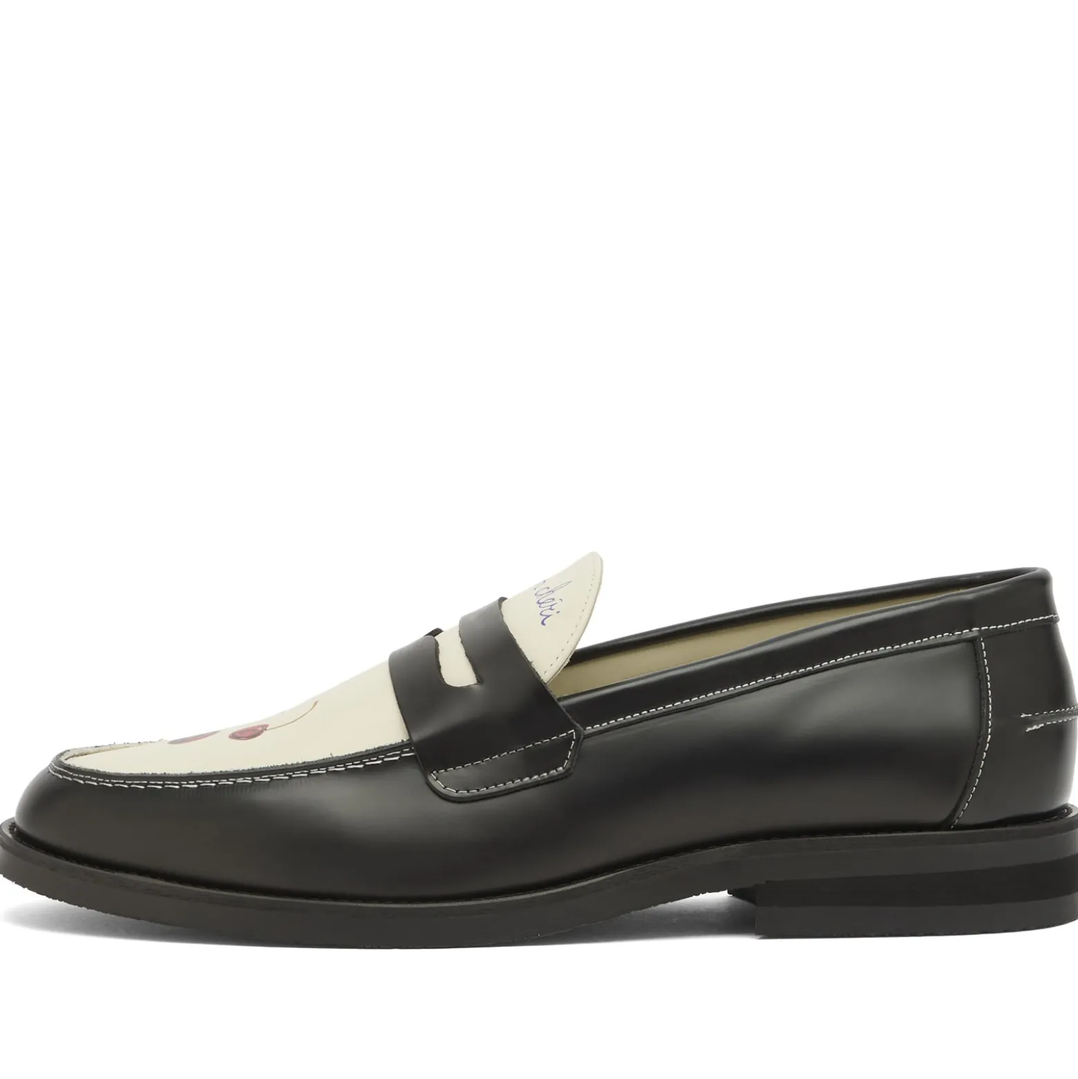 Duke + Dexter Wilde Cherry Penny Loafer