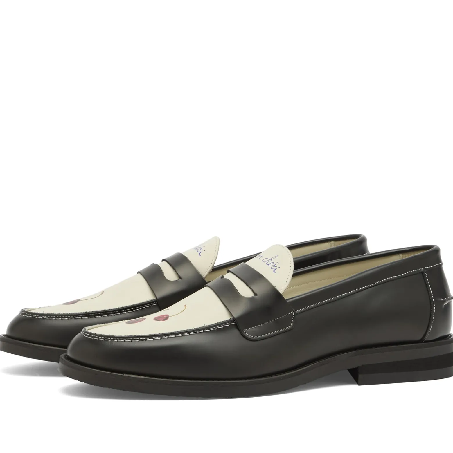 Duke + Dexter Wilde Cherry Penny Loafer