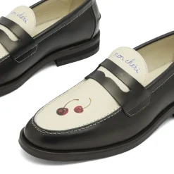 Duke + Dexter Wilde Cherry Penny Loafer