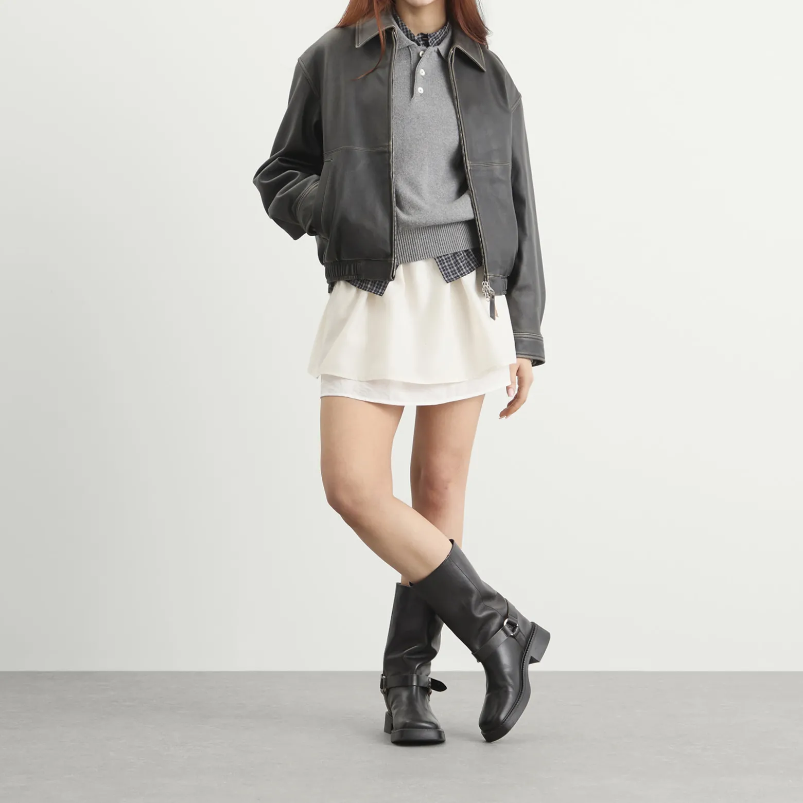 Dunst Drizzler Leather Jacket