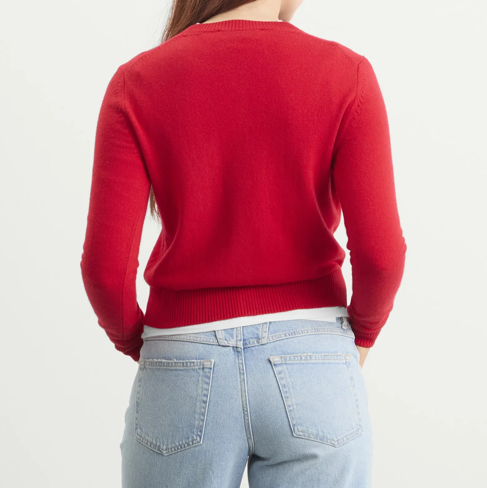 Dunst Essential Crewneck Knit Cardigan