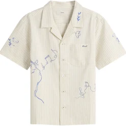 Dunst Hand-Drawing Open Collared Shirt