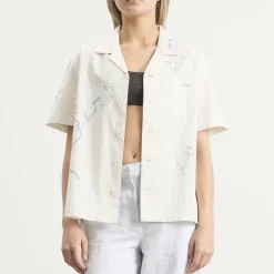 Dunst Hand-Drawing Open Collared Shirt