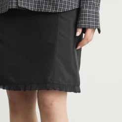 Dunst H-Line Laced Midi Skirt