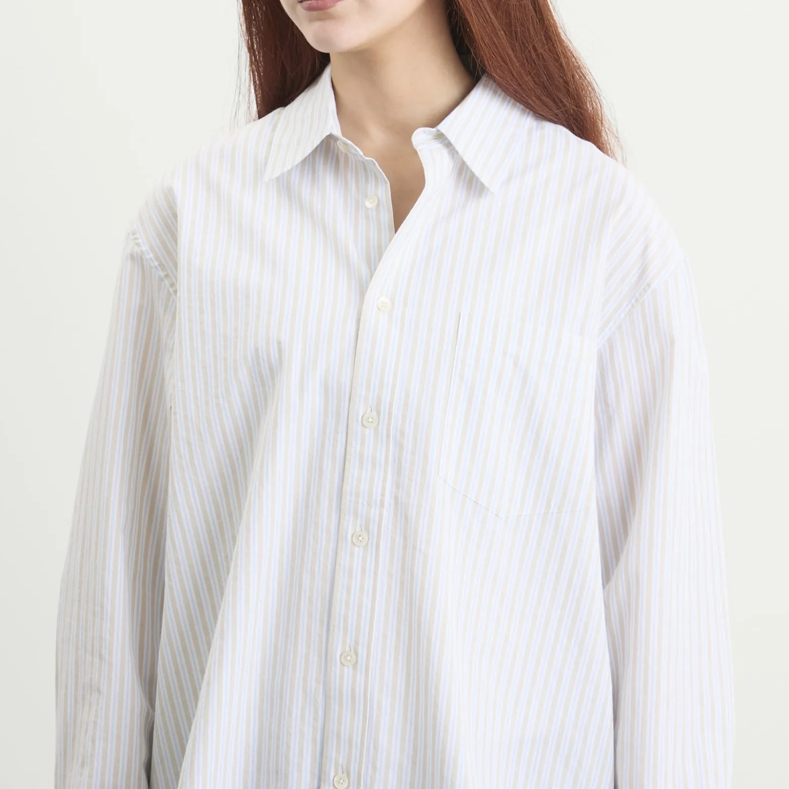 Dunst Oversized Striped Shirt