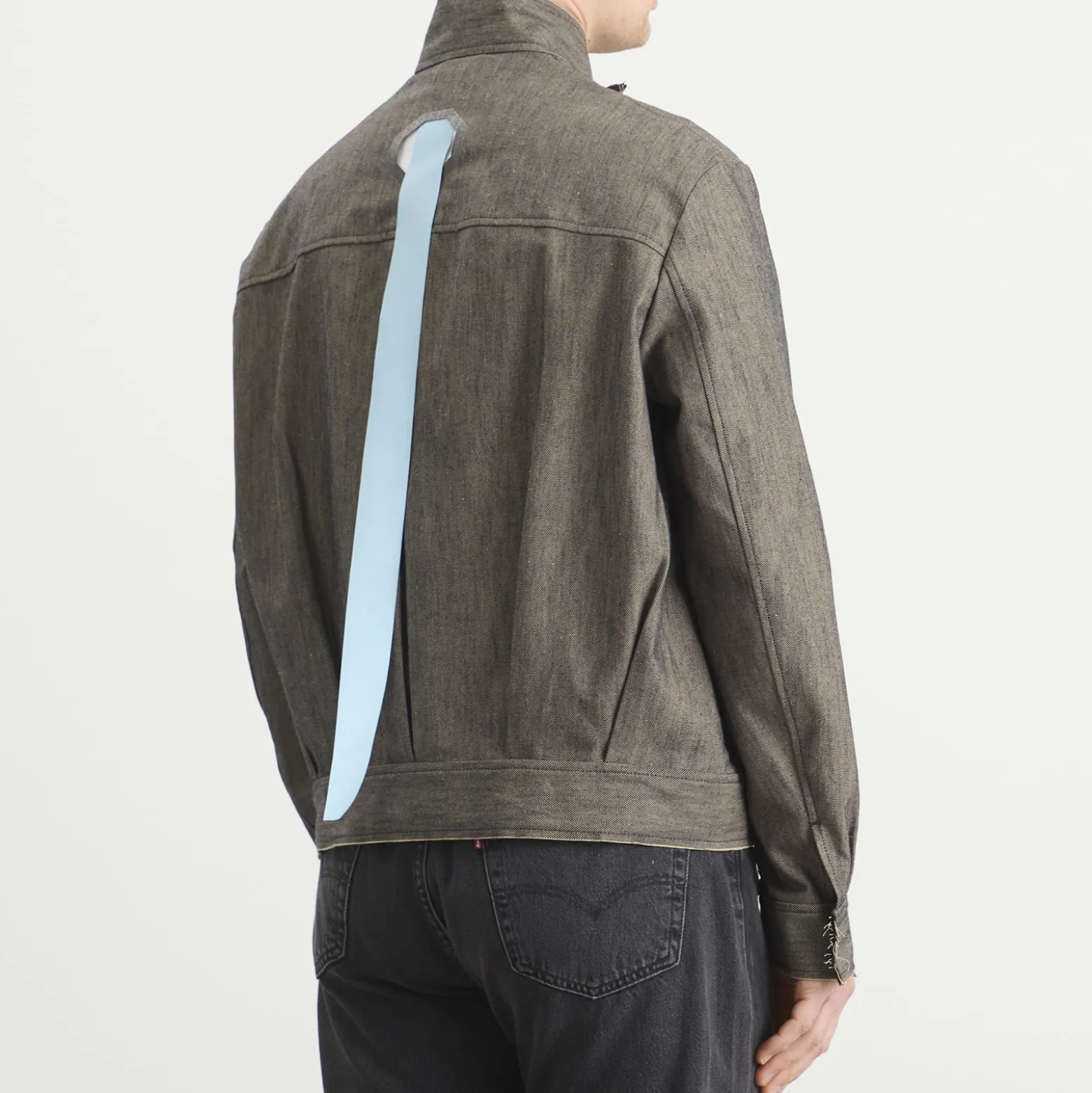EBiT Inverted Pleat Gaberdine Jacket