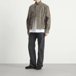 EBiT Inverted Pleat Gaberdine Jacket