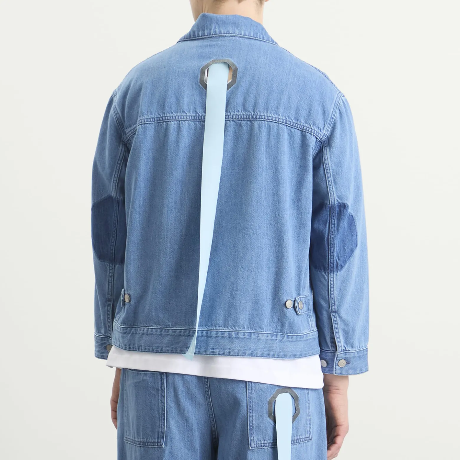 EBiT Octagon Patch Denim Jacket