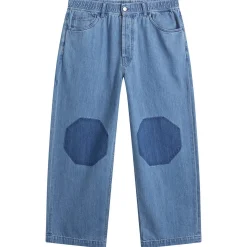 EBiT Octagon Patch Denim Jeans
