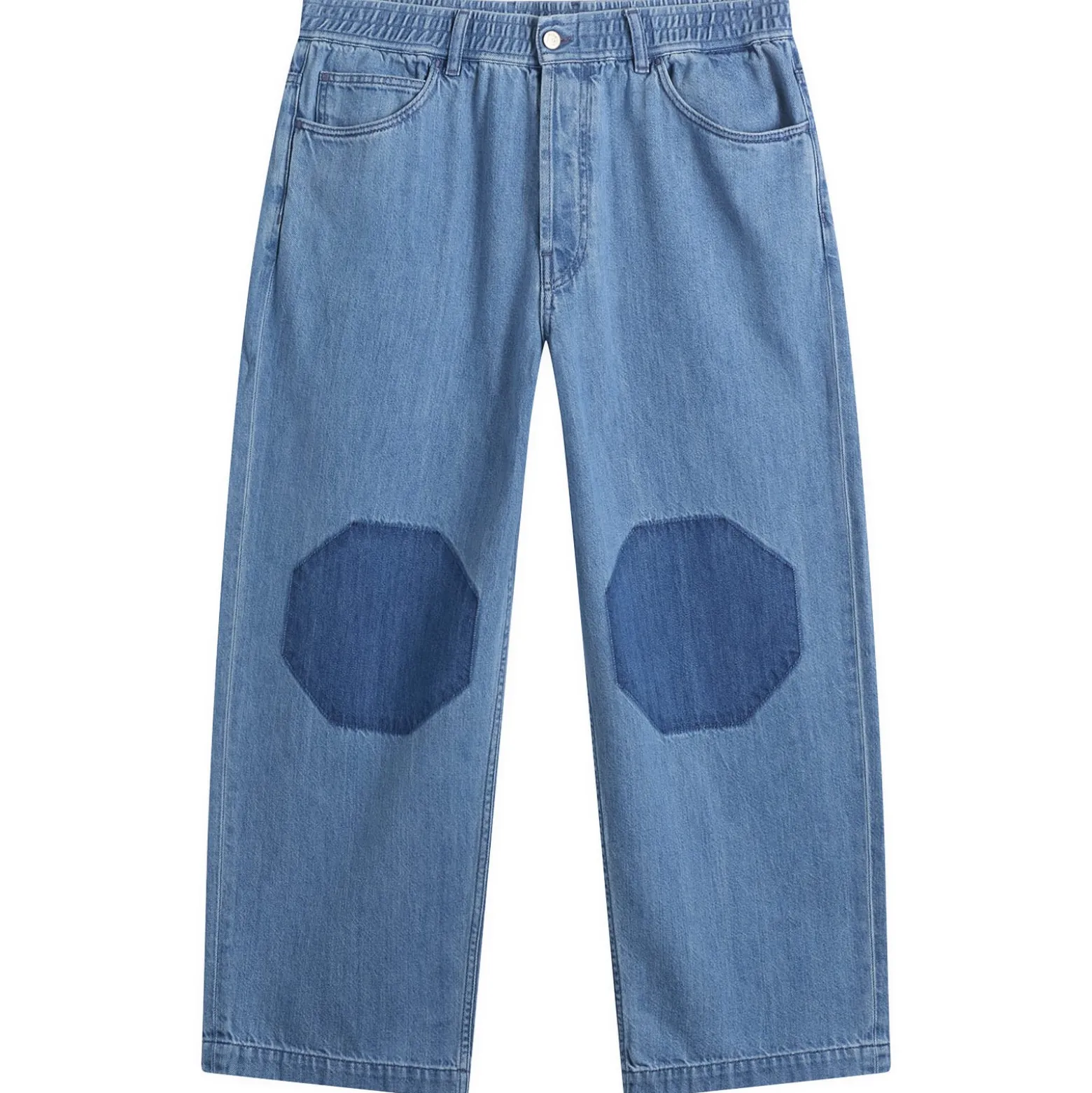 EBiT Octagon Patch Denim Jeans