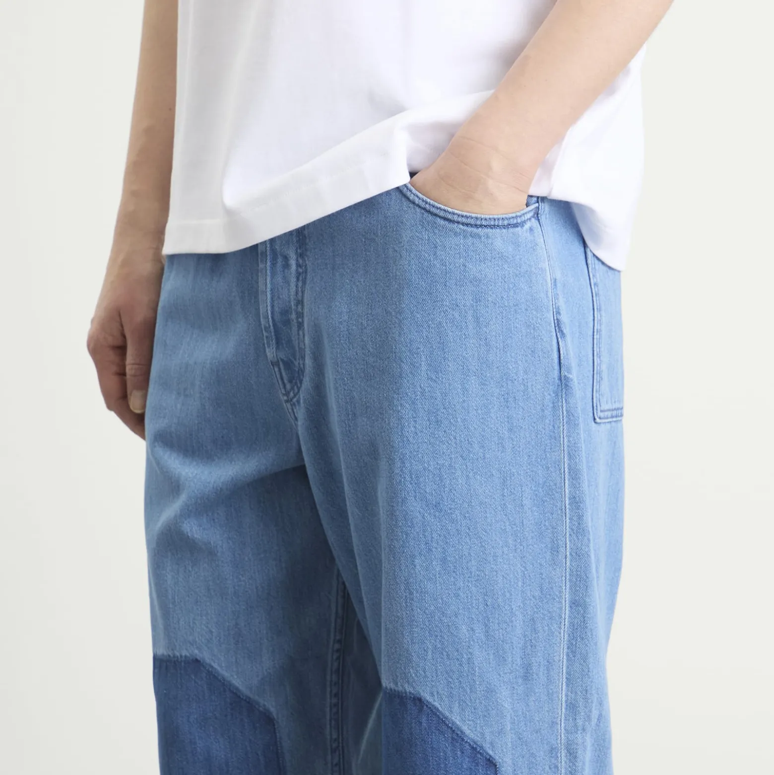 EBiT Octagon Patch Denim Jeans