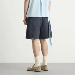 EBiT Octagon Patch Denim Lofty Shorts