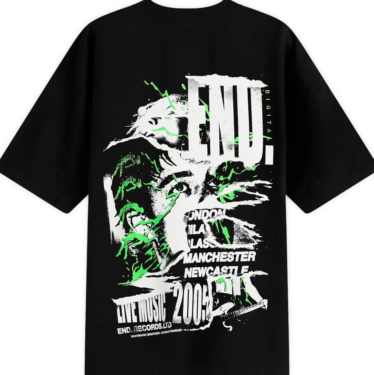 END. Shredded Gig Poster T-Shirt