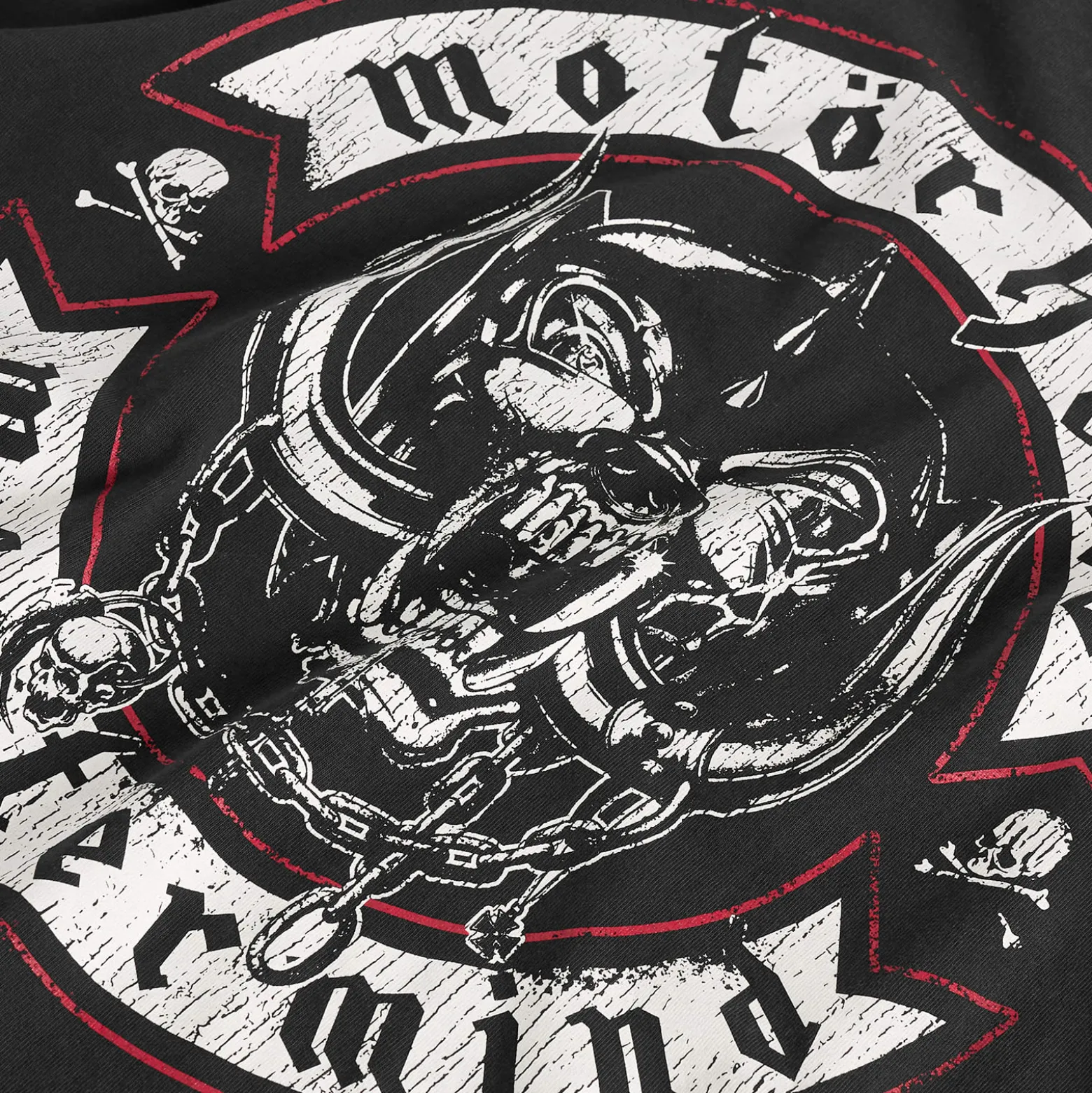 END. x MASTERMIND WORLD x Motorhead Biker Badge T-Shirt