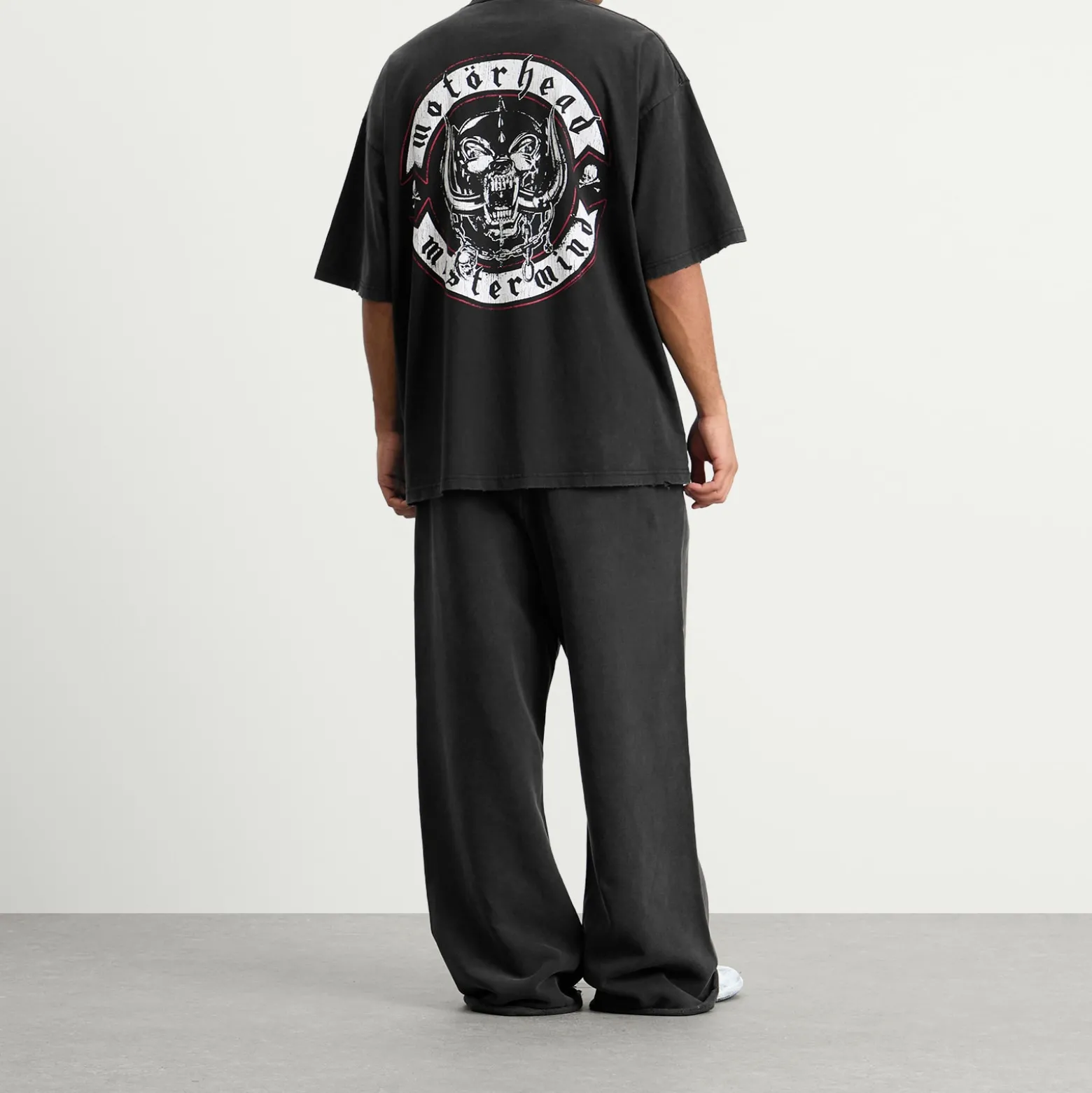 END. x MASTERMIND WORLD x Motorhead Biker Badge T-Shirt