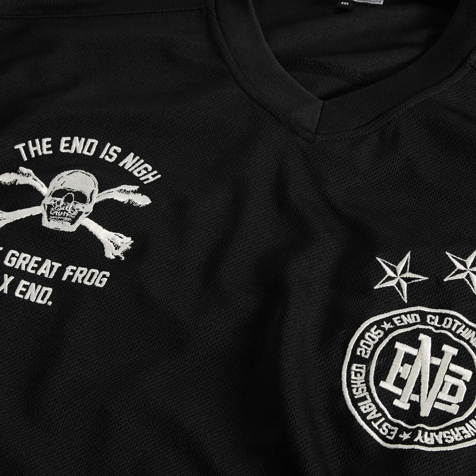 END. x The Great Frog Hockey Jersey