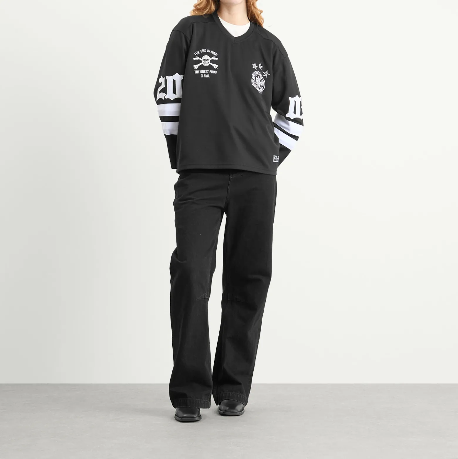 END. x The Great Frog Hockey Jersey