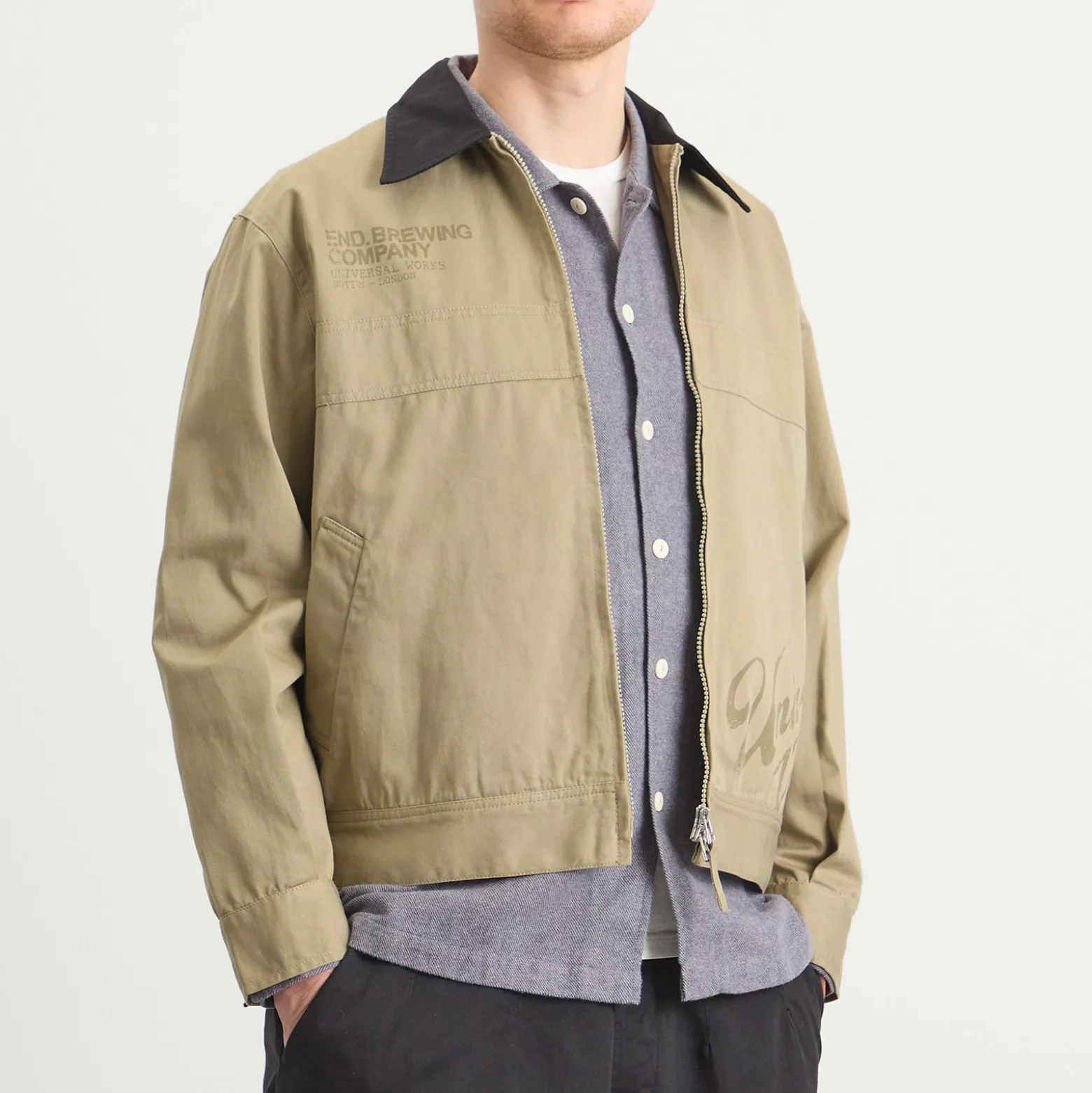 END. x Universal Works Rose & Crown Jacket