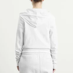 Entire Studios Lightweight Crop Zip-Up Hoodie
