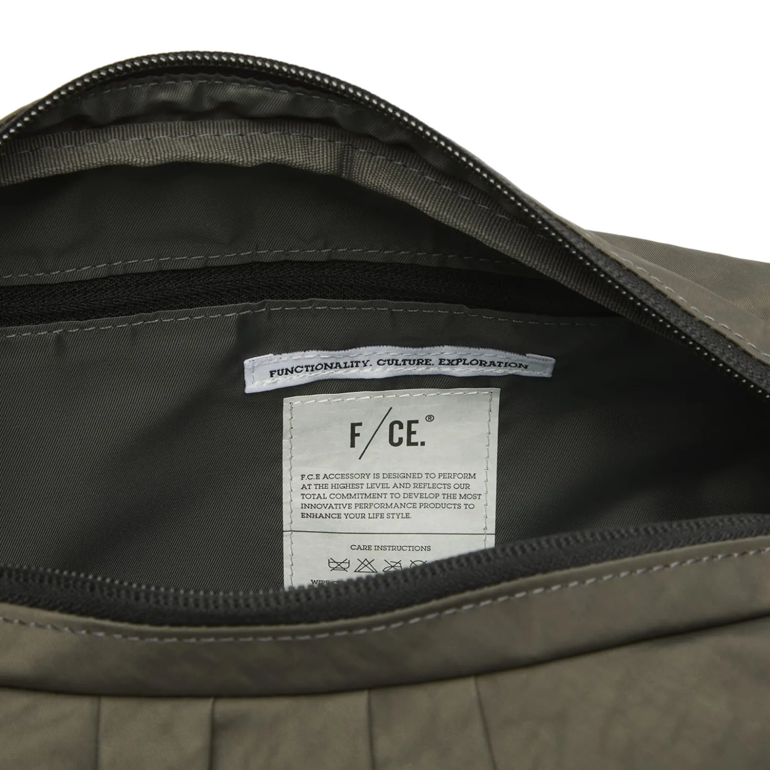 F/CE. Textured Twill Crossbody Bag