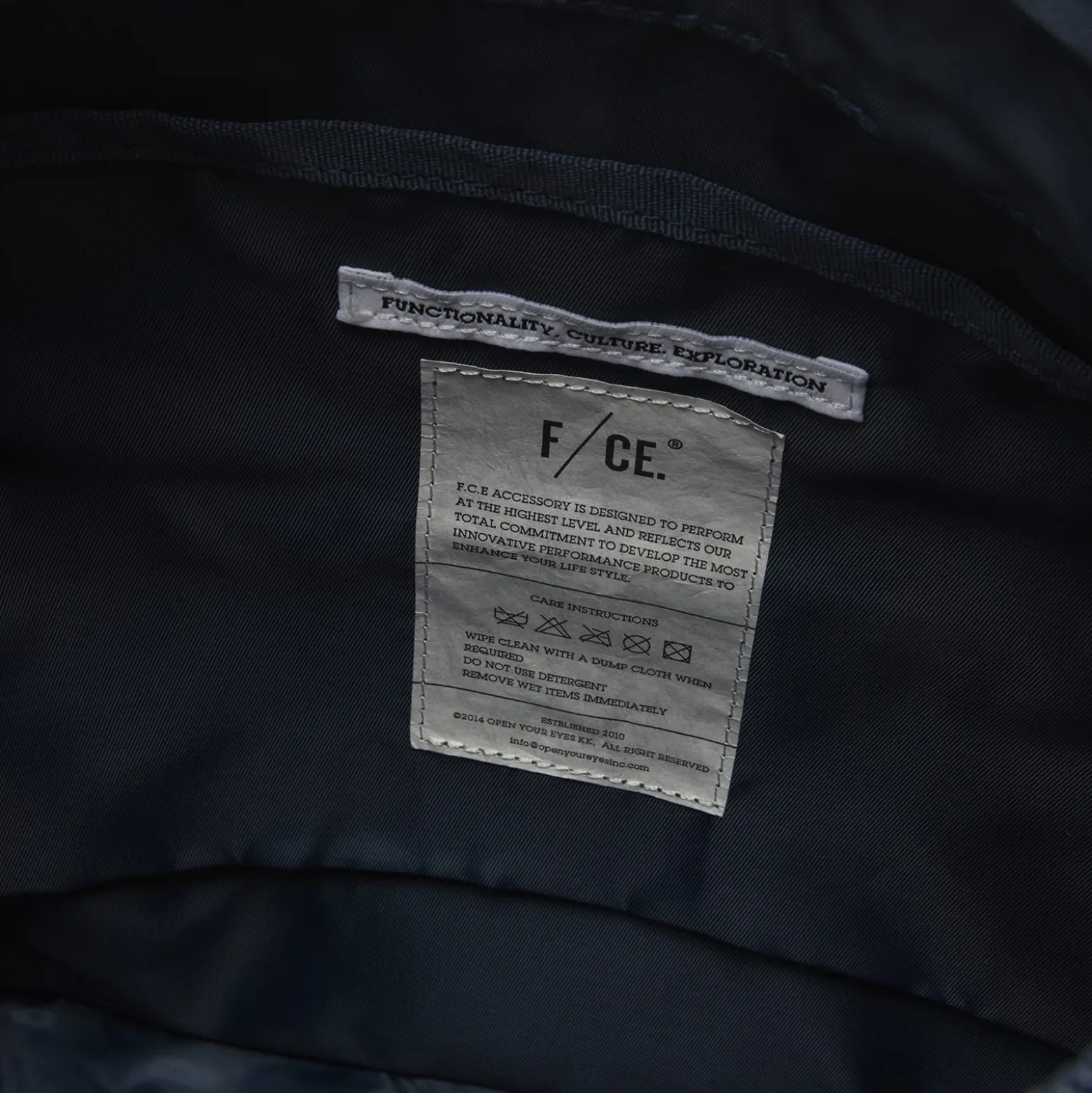 F/CE. Textured Twill 2-Way Shoulder Bag