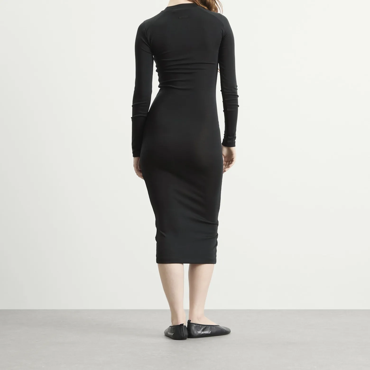 Fear of God ESSENTIALS Fitted Long Sleeve Dress