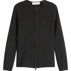 Fear of God ESSENTIALS Signature Rib Knit Long Sleeve Zip Up
