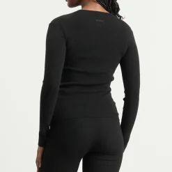 Fear of God ESSENTIALS Signature Rib Knit Long Sleeve Zip Up