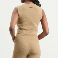 Fear of God ESSENTIALS Signature Rib Knit CropTop