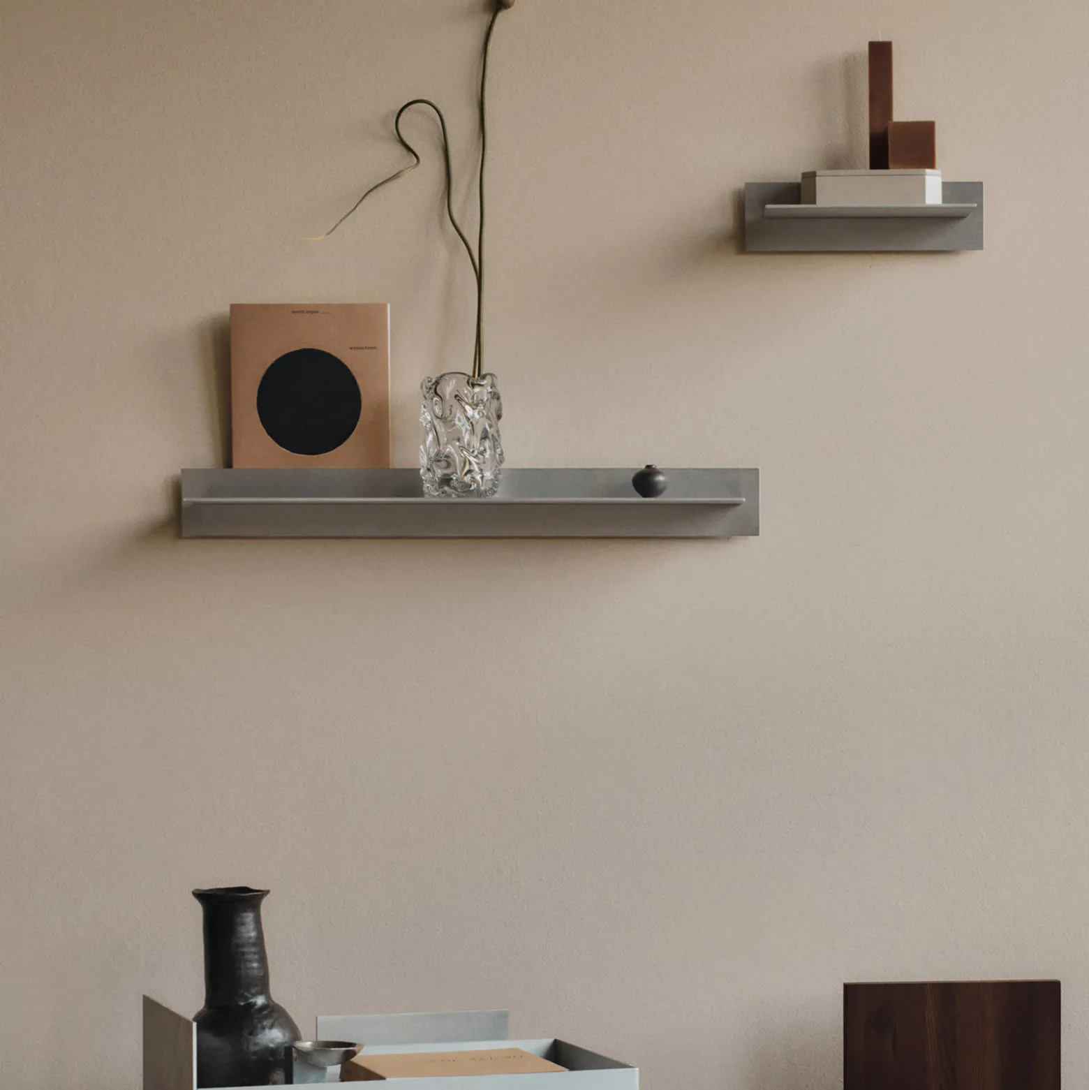 ferm LIVING Lager Wall Shelf - Single - 35cm