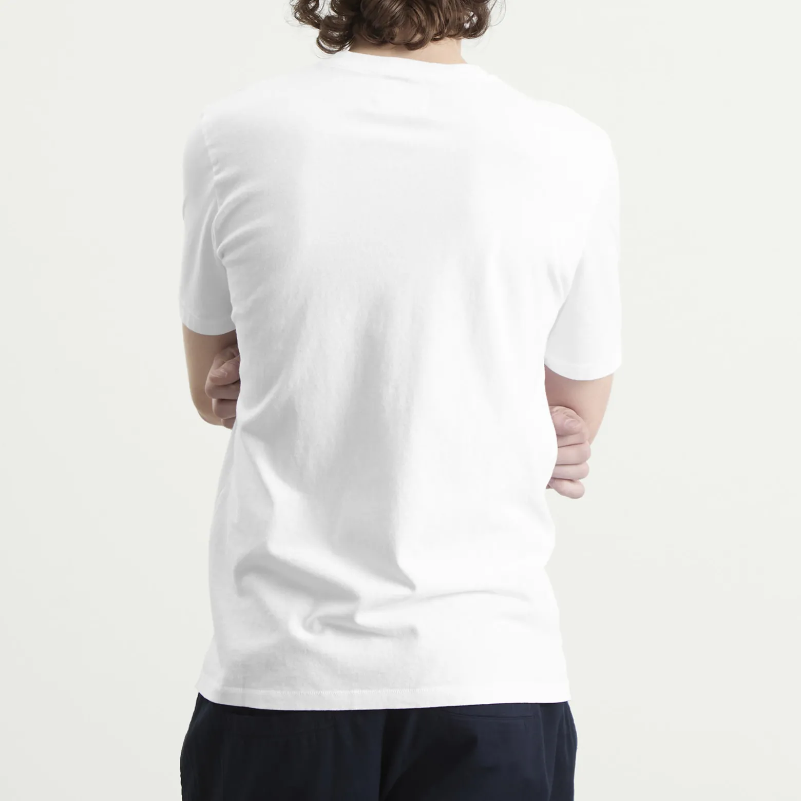 Folk Contrast Sleeve T-Shirt
