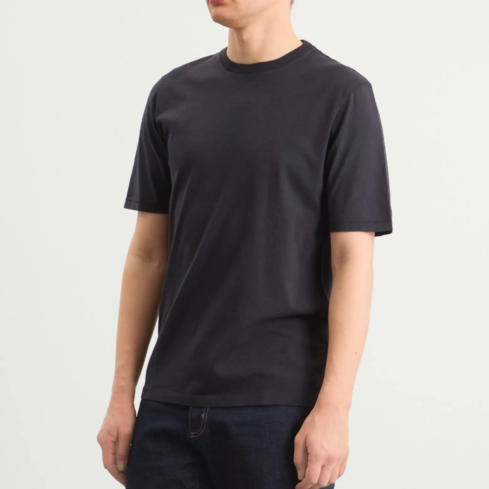 Folk Contrast Sleeve T-Shirt